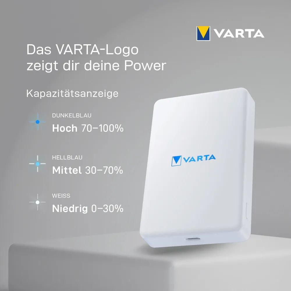 VARTA Mag Pro Wireless Power Bank 5000 Box