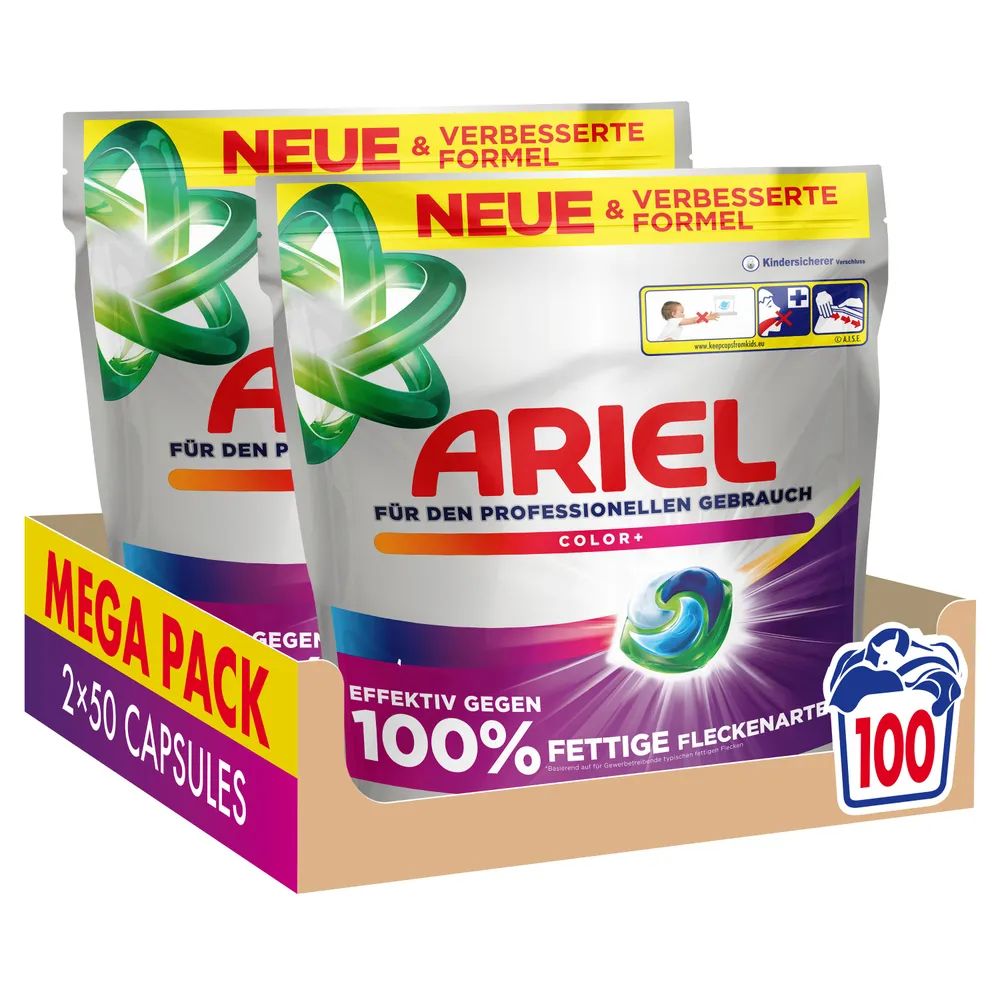 Ariel Professional All-in-1 Pods 1x100 St - Color+