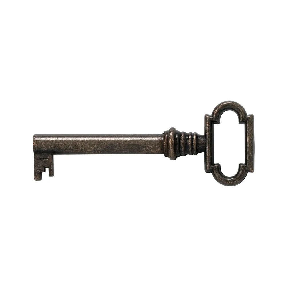 JUNIE Möbelschlüssel 1, Bartbreite 6 mm, Barthöhe 8 mm, brüniert