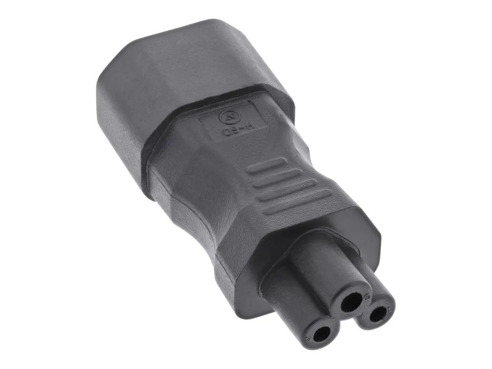 InLine Netzadapter IEC 60320 C14 / C5 - 3pol. Kaltgeräte / Notebook