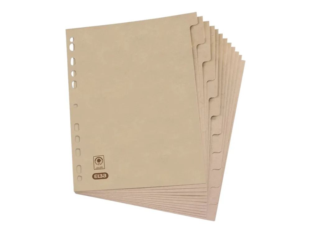 Oxford ELBA Touareg - Trennelement - 12 Teile - für A4 (210 x 297 mm)