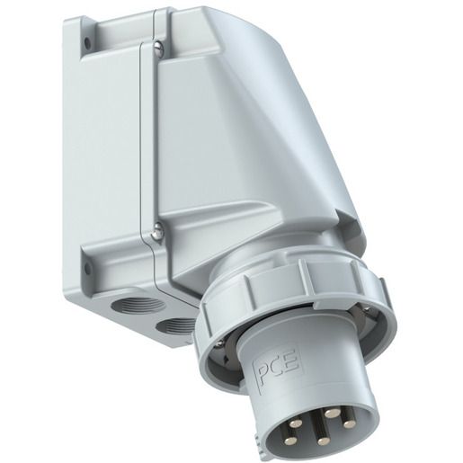 PCE WANDGERÄTEST. 63A 5P 1H IP67 T / 535-1 1H NOTSTROM 535-1