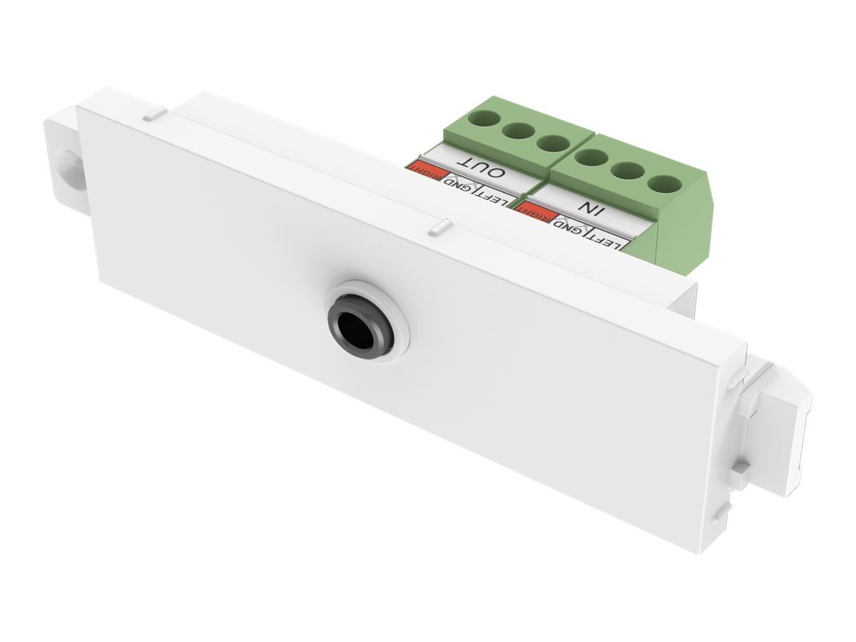 Vision TC3 - Modulares Faceplate-Kit mit Snap-ins und Kabeln