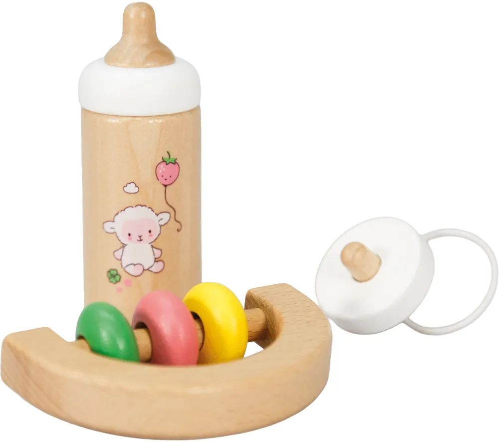Heless GmbH PU-Baby-Set Holz Schäfchen
