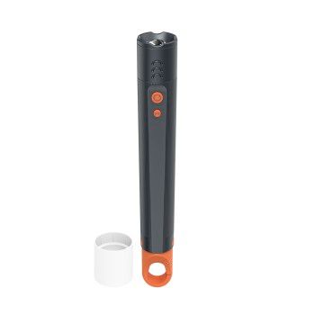 Hama LED-Taschenlampe "FLX1000", Batterien, stoßfest, Alu, 4 Modi + SOS, Zoom