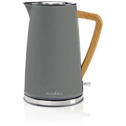 Nedis WASSERKOCHER 1,7L 2200W / NEDIS KAWK510EGY GRAU KAWK510EGY