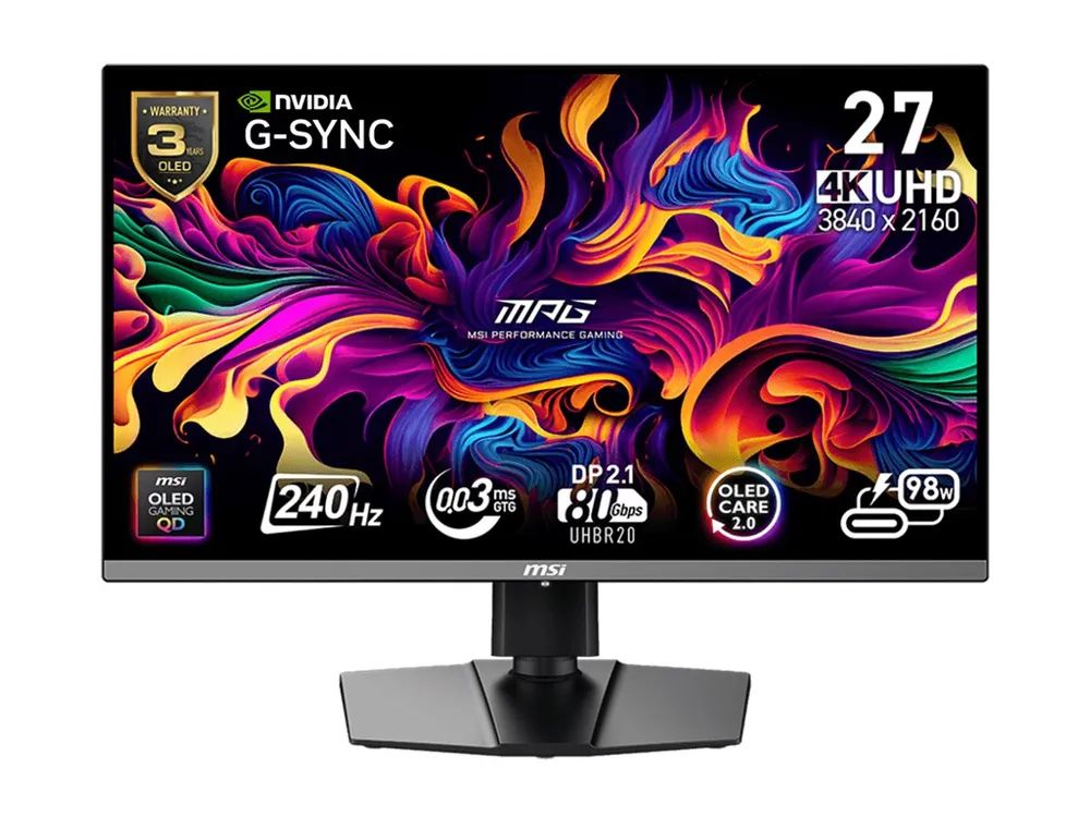 MSI MPG 272URX - OLED-Monitor - Gaming - 68.6 cm (27")