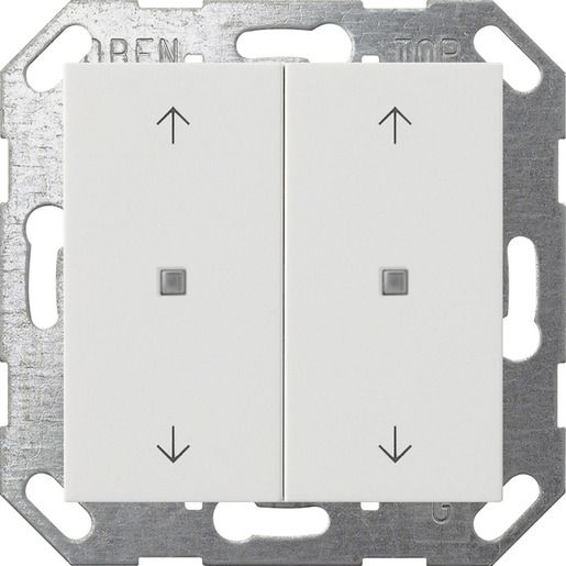 Gira KNX TASTER WIPPE 2F PFEILE RWS / GIRA SYSTEM 55 517403