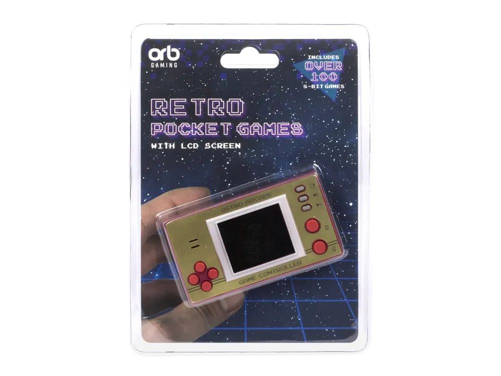 Mad Monkey Thumbs Up Retro Pocket Games with LCD screen