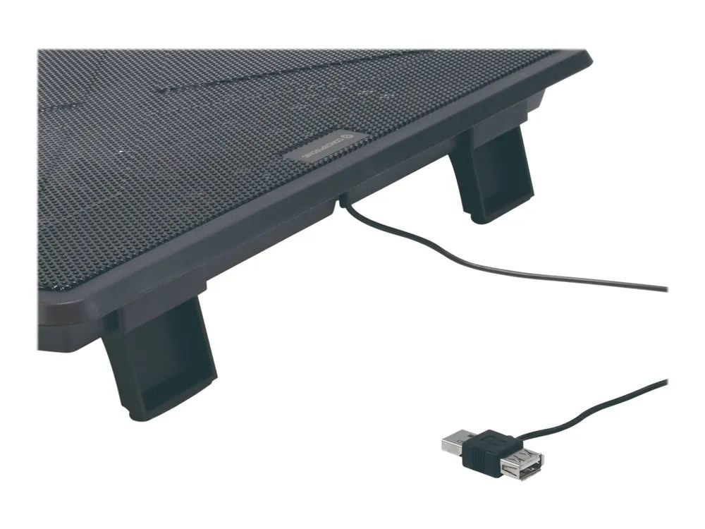 Conceptronic THANA05B - Notebook-Kühlpad - mit Ventilator - 39.6 cm (15.6")