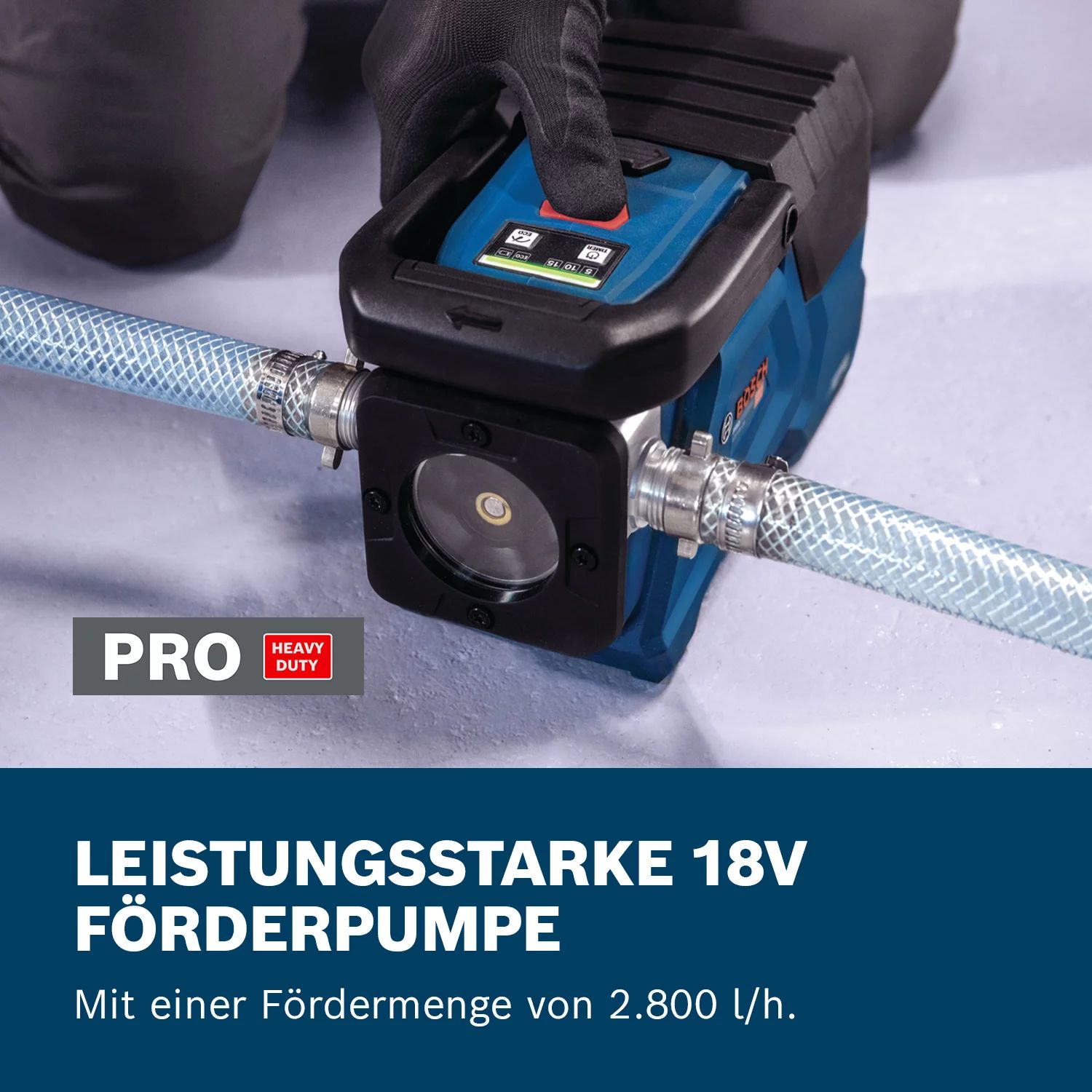 Bosch GTP18V-28 Akku-Förderpumpe solo