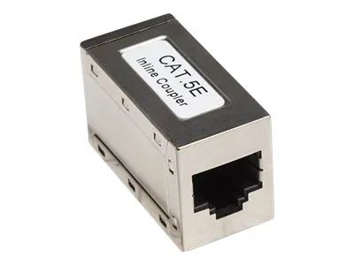 IC Intracom Intellinet Cat5e Inline-Kupplung, 8P8C Buchse auf 8P8C Buchse, FTP, Silber - Netzwerkkoppler - RJ-45 (W)