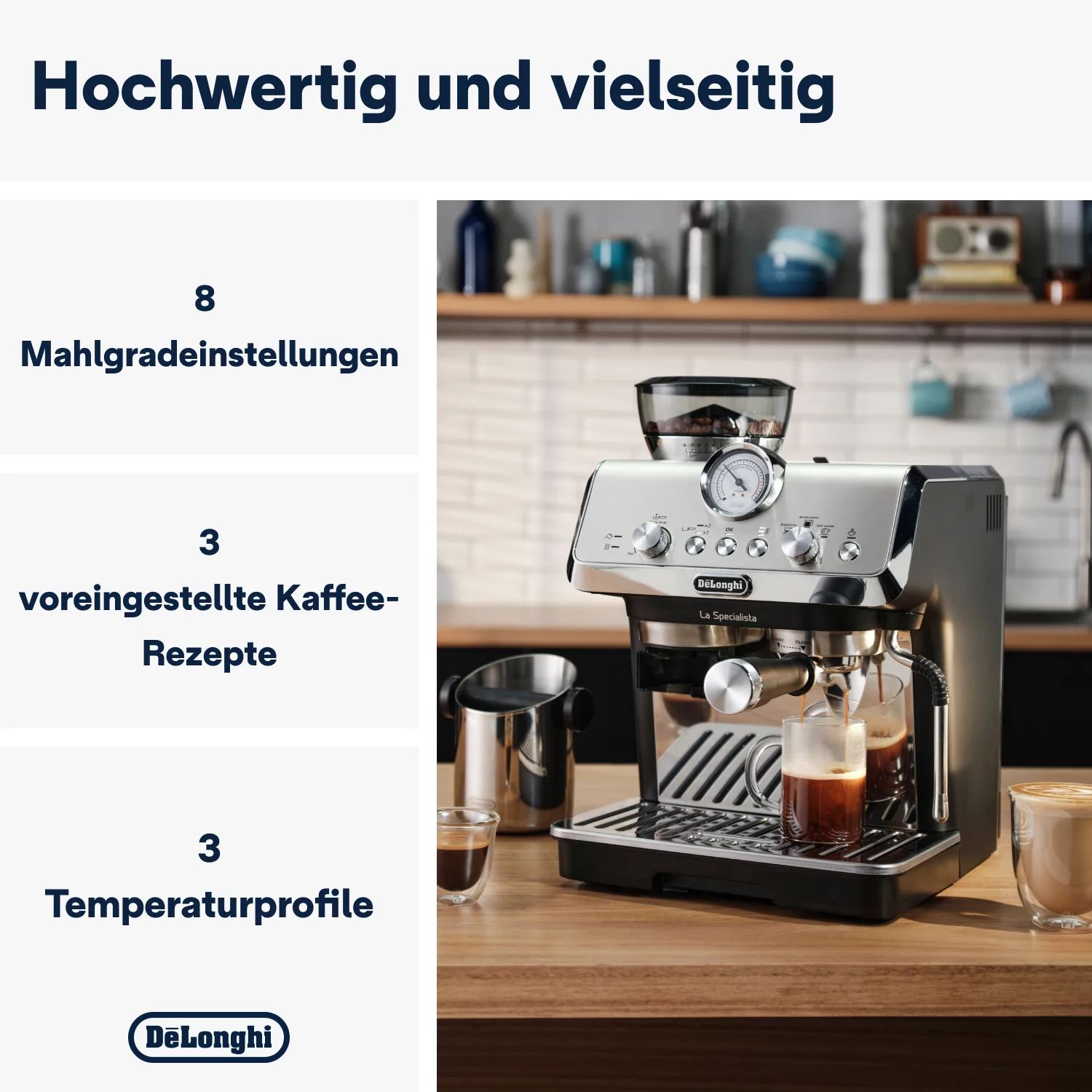 De'Longhi Siebträger La Specialista Arte EC9155.MB