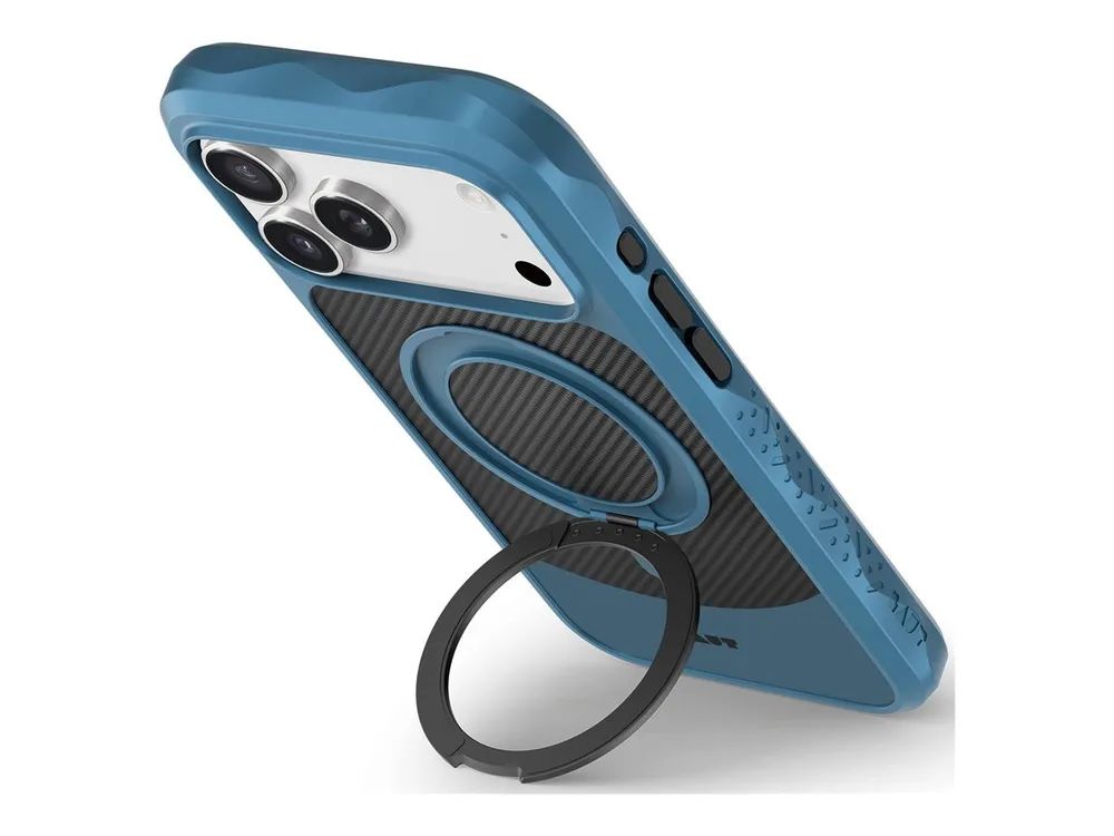 Laut International Laut Carbon Matter - Hintere Abdeckung für Mobiltelefon - widerstandsfähig - kompatibel mit MagSafe - Karbon, Polycarbonat, Thermoplastisches Polyurethan (TPU)