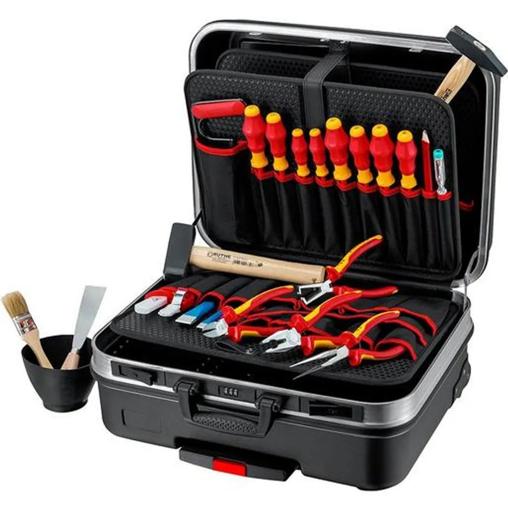 Knipex BIG BASIC MOVE ELEKTRO / KNIPEX WERK.KOFFER VOLL 00 21 06 HL S