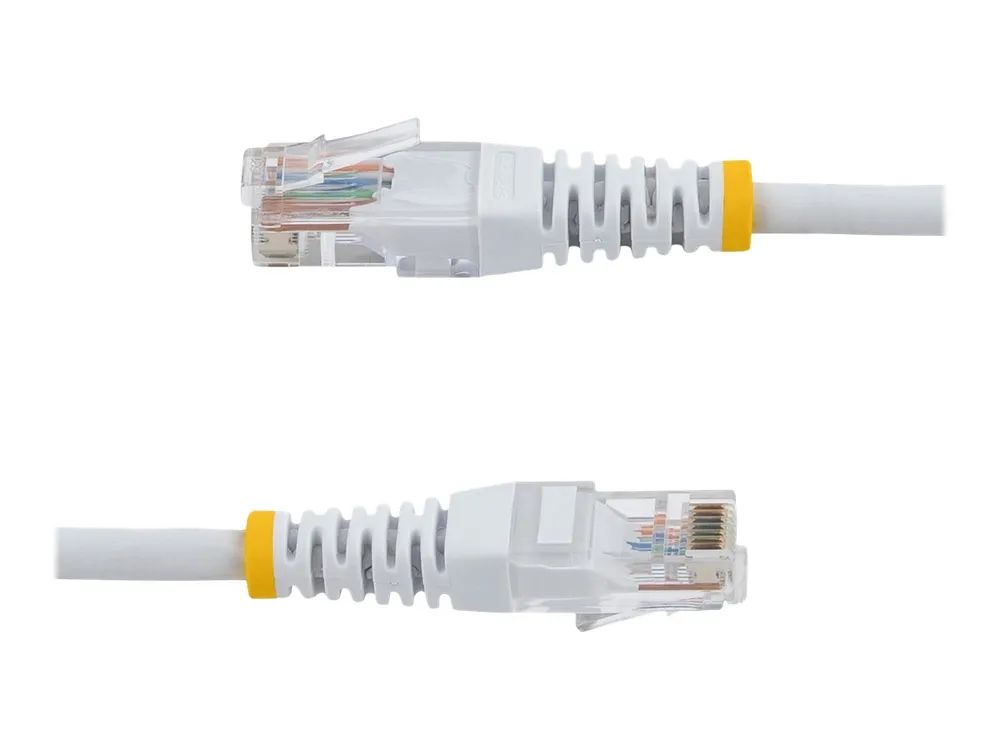 StarTech.com 15m Cat5e RJ45 UTP Patchkabel - Cat 5e Netzwerkkabel - Weiß - Patch-Kabel - RJ-45 (M)
