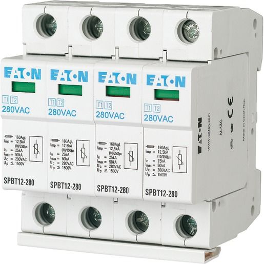 Eaton ÜBERSPANNUNGSABLEITER B+C / EATON SPBT12-280/4 158331