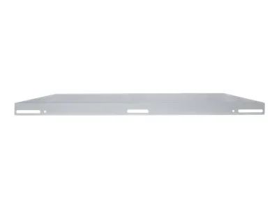 IC Intracom Intellinet 19" Fixed Shelf, 1U, 800mm Depth, Heavy-Duty, Max 100kg, Grey - Rack - Regal - Grau, RAL 7035 - 1U - 48.3 cm (19")