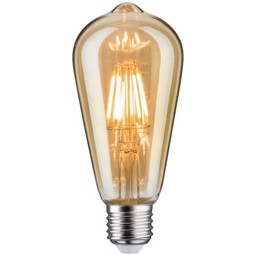 Paulmann LED KOLBEN ST64 6W E27 GOLD / PAULMA VINTAGE GOLDLICHT 28523