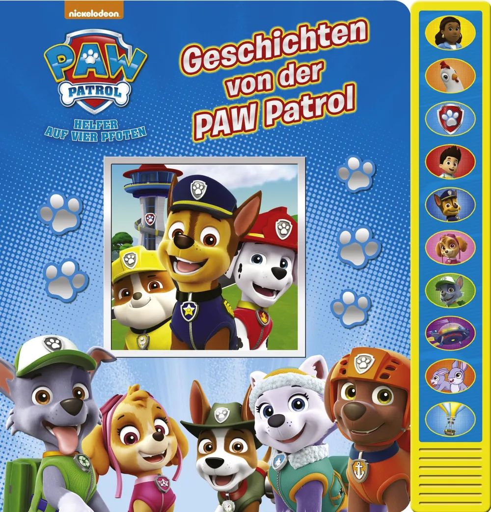 Phoenix International PAW Vorlese-Pappbilderbuch mit Sound