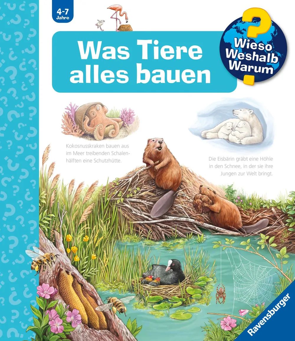 Ravensburger Verlag GmbH WWW Band 66 - Was Tiere alles bauen