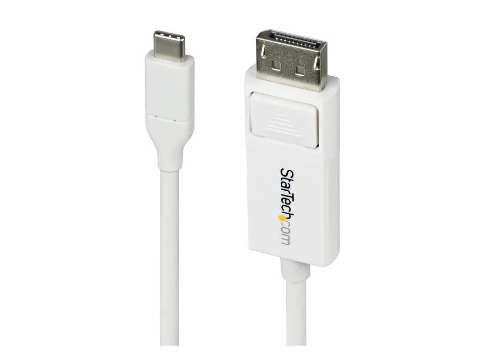 StarTech.com 6.6ft (2m) USB C to DisplayPort 1.2 Cable, Bidirectional - DisplayPort-Kabel - 24 pin USB-C (M)