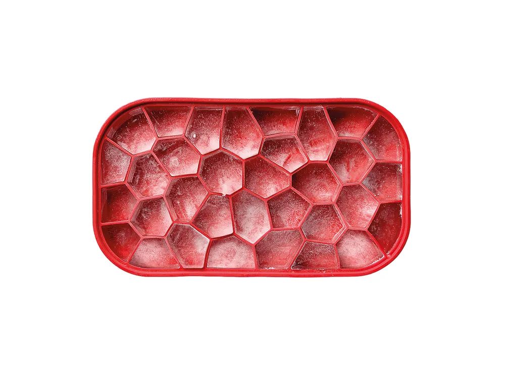 Lékué Ice Box Eiswürfelbox - Red
