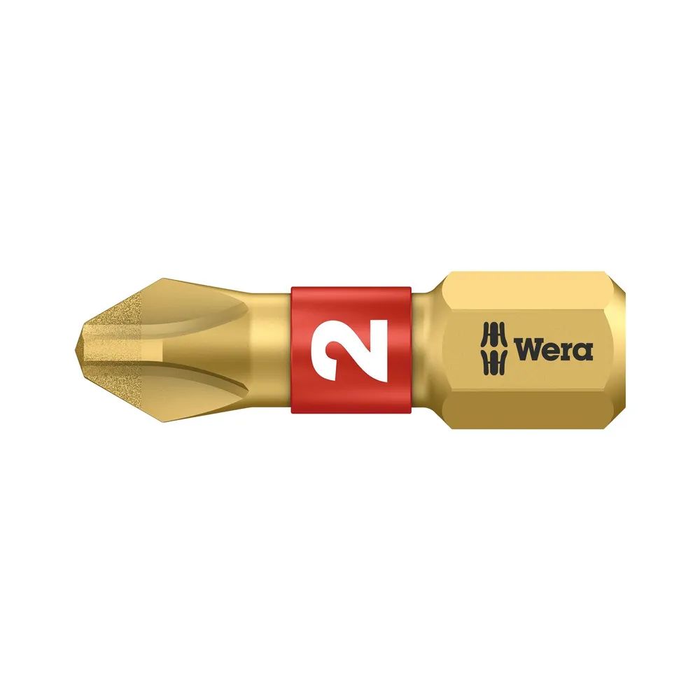WERA Diamant-Bit-Einsatz 851/1BDC 1/4sechskant PH 2/25 mm Phillips