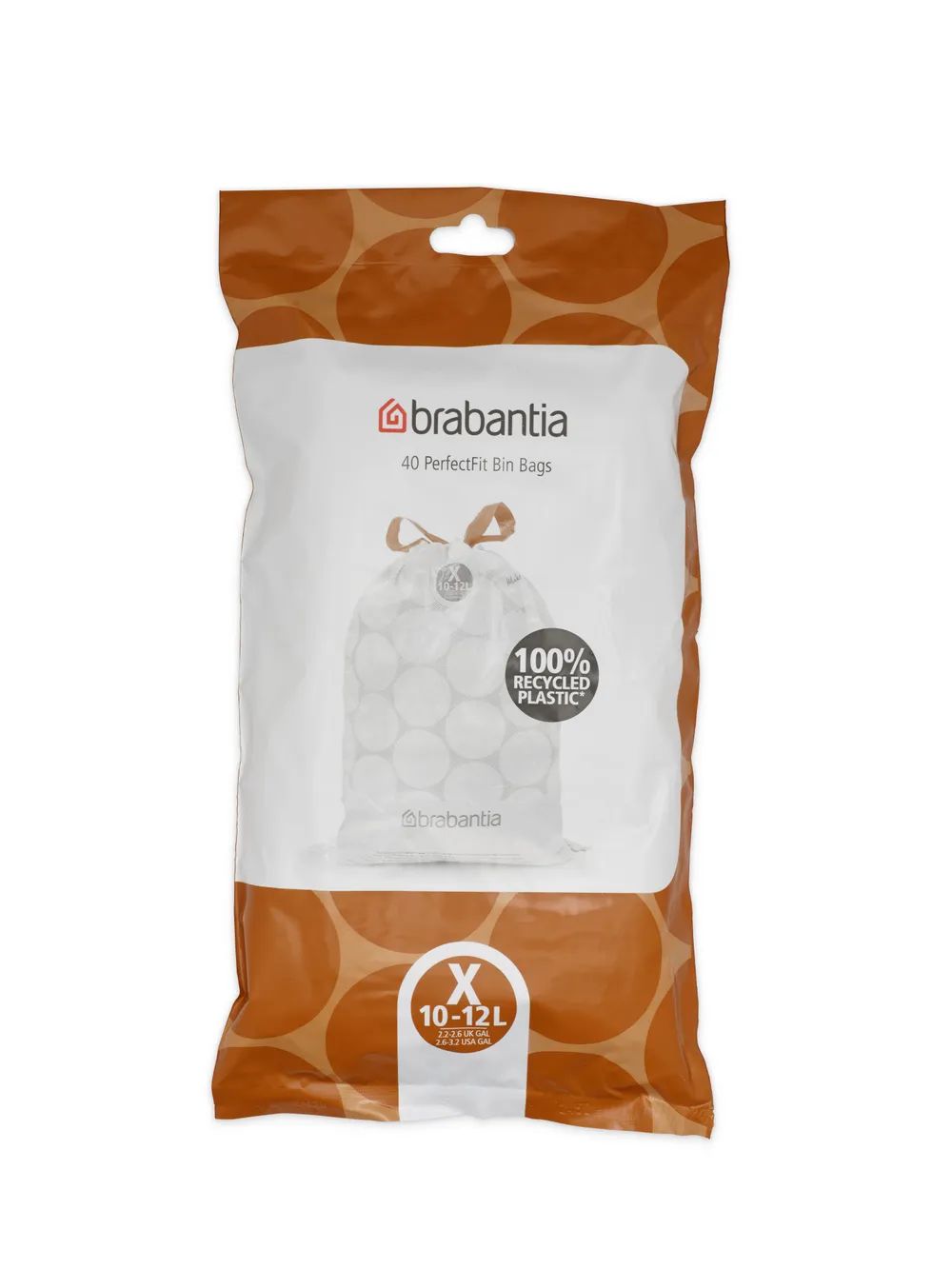 Brabantia PerfectFit Müllbeutel X, 10-12L - White