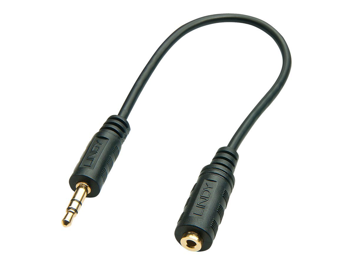Lindy Premium - Audio-Adapter - 0.08 mm² - Stereo Mini-Klinkenstecker (M)