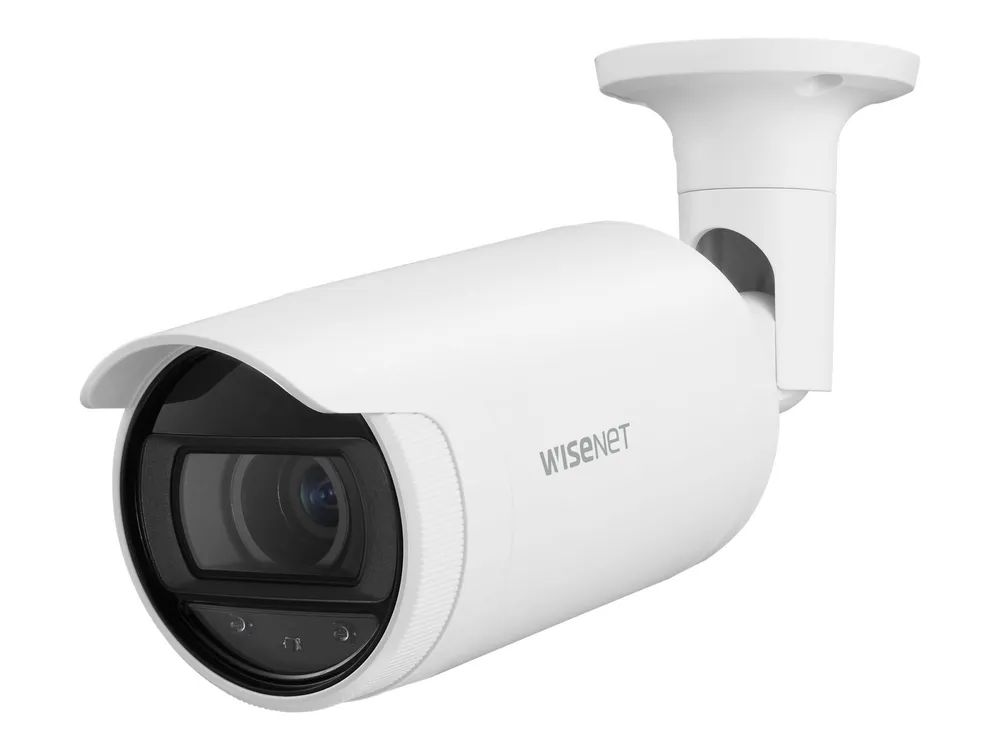 Hanwha Techwin Hanwha Vision WiseNet ANO-L7082R - Netzwerk-Überwachungskamera - Bullet - Innenbereich, Außenbereich - Farbe (Tag&Nacht)
