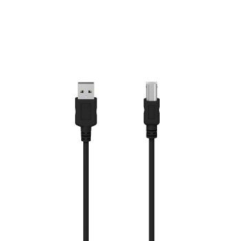 Hama USB-Kabel, USB 2.0, 480 Mbit/s, 1,50 m