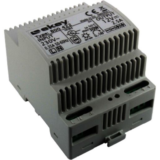 Ekey NETZTEIL REIHENEINBAU 3TE / EKEY NTREG230VAC/12VDC/2A 100205