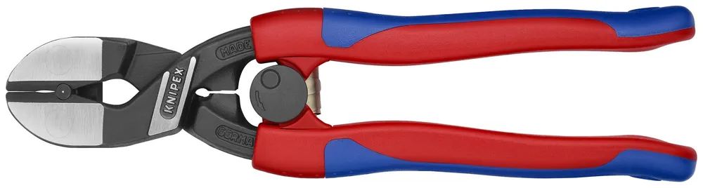 KNIPEX CoBolt® mit schlanken Mehrkomponenten-Hüllen schwarz atramentiert 200 mm