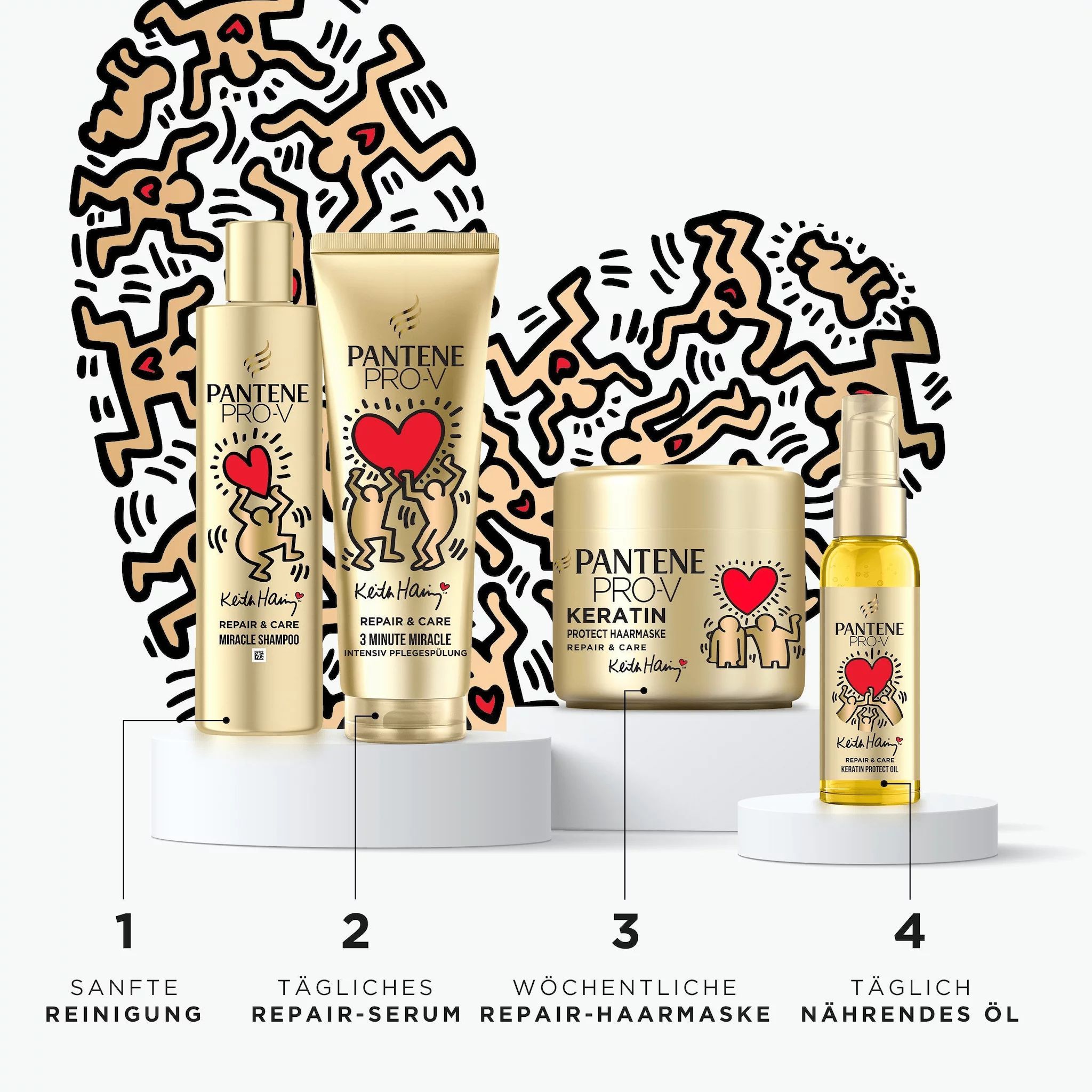Pantene Pro-V Keith Haring Keratin Protect Oil 100 ml