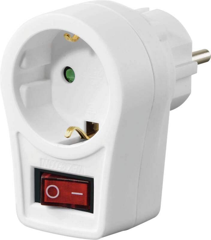 Hama 223212 STECKDOSENADAPT/SCHUKO/M.SCH/BS