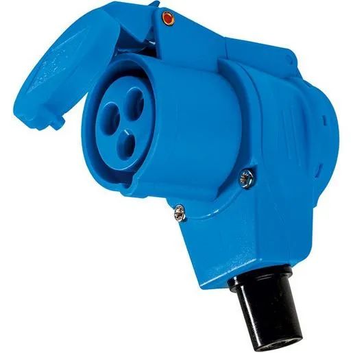 AS Schwabe CEE-WINKELKUPPLUNG 16A 3POL BL / SCHWAB 60474