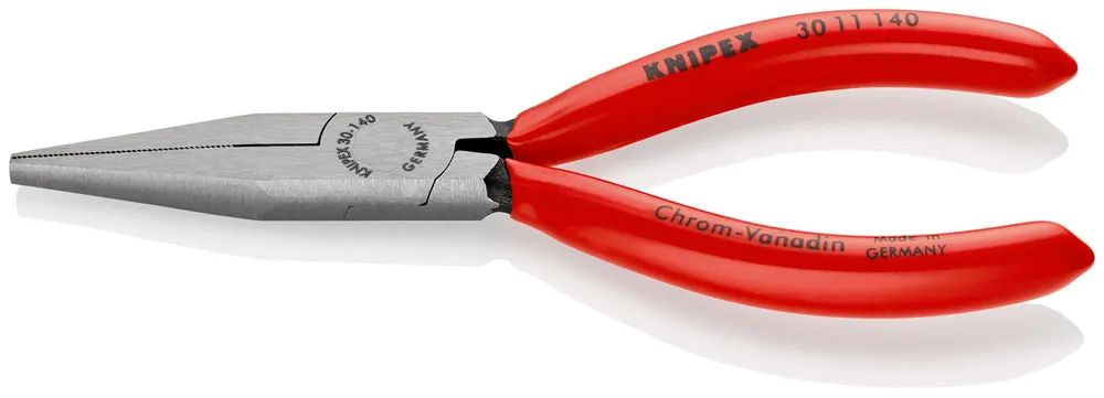 KNIPEX Langbeckzange mit Kunststoff überzogen schwarz atramentiert 140 mm