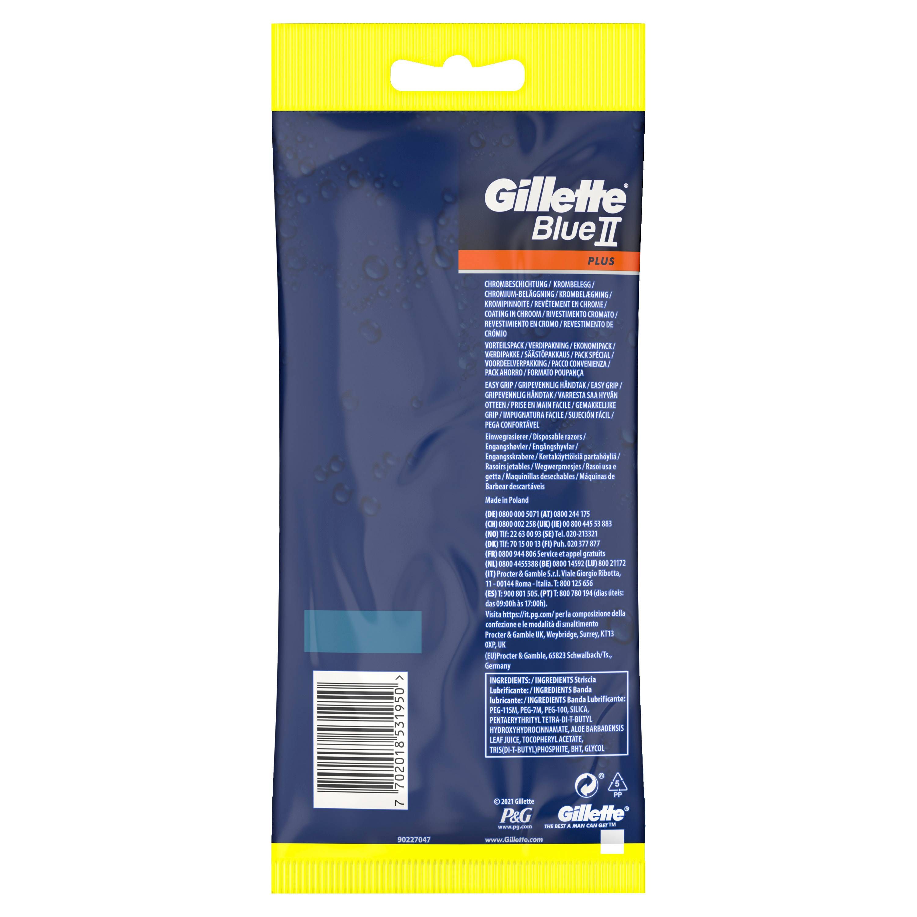 Gillette Blue II Plus 