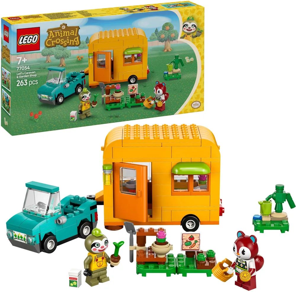 LEGO 77054 Animal Crossing Gerds Wohnwagen & Gärtnerei