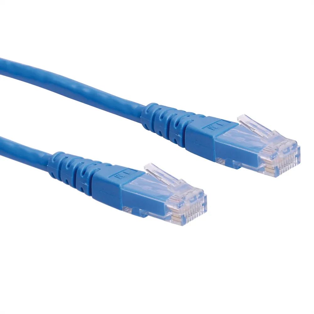 ROLINE Patchkabel Cat.6 (Class E) UTP, blau, 2 m