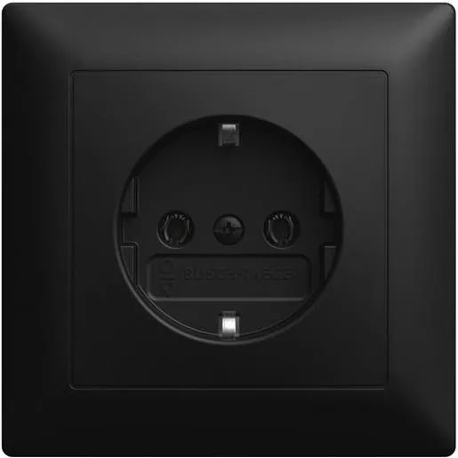 Busch-Jaeger SCHUKO® STECKD.VOLLPL SW-MATT / BUSCH 20 EUJ-915 2CKA002011A6345