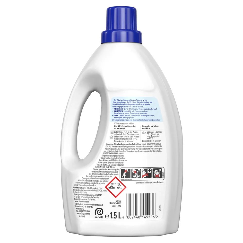 Sagrotan Wäsche Hygienespüler Duftedition 1500ml