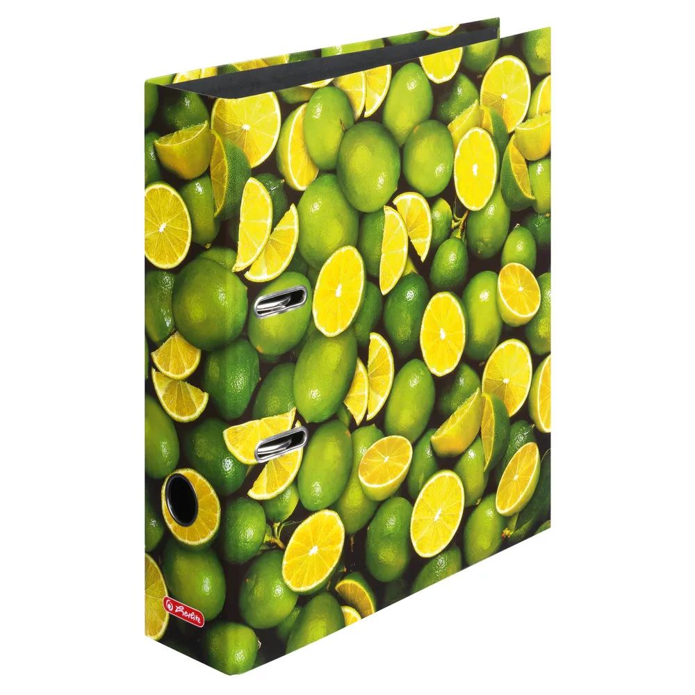 herlitz Ordner maX.file A4 8cm Lemon