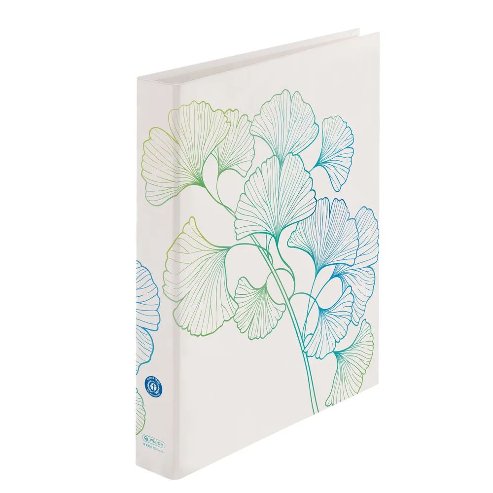herlitz Ringbuch maX.file 2-Ring A4 GREENline Ginkgo
