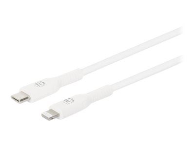 Manhattan USB-C auf Lightn. Apple Sync-/Ladekabel 1 m weiß - Digital/Daten
