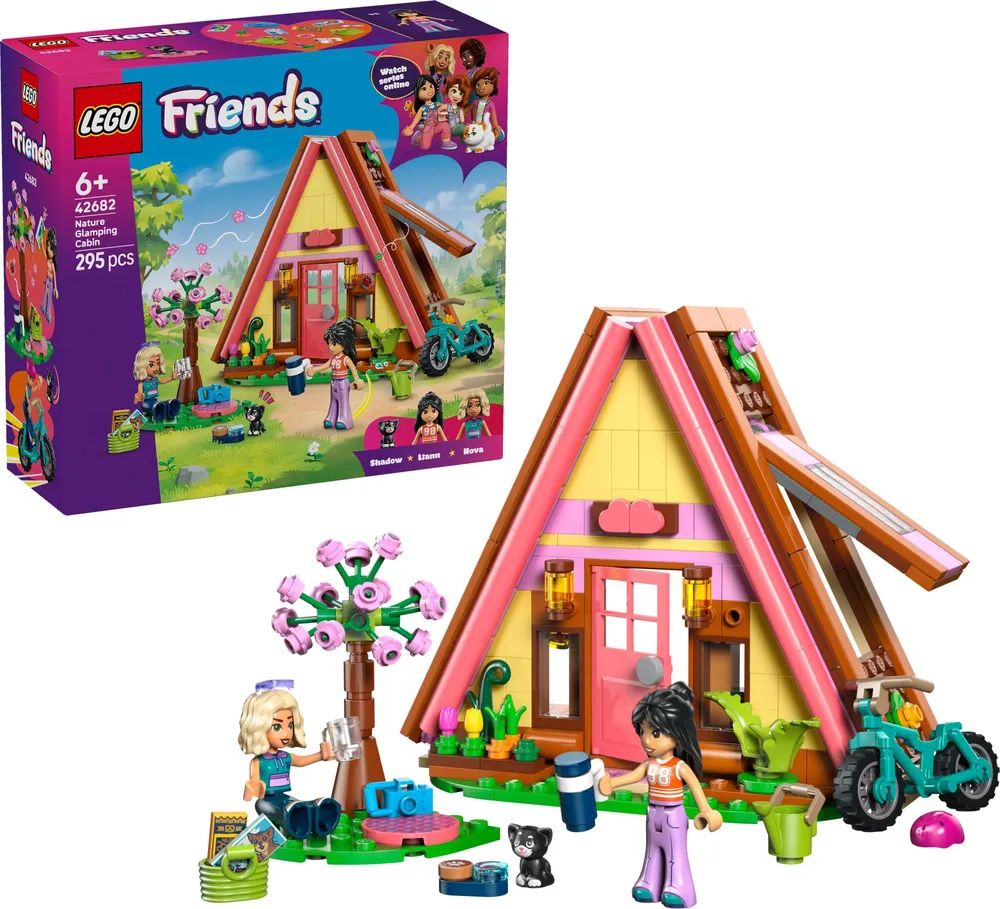 LEGO 42682 Friends Glampinghütte in freier Natur