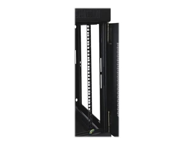 Tripp Eaton Tripp Lite Series 12U Wall Mount Rack Enclosure Server Cabinet w/ Door & Side Panels - Schrank Netzwerkschrank - geeignet für Wandmontage - Schwarz - 12U - 48.3 cm (19")