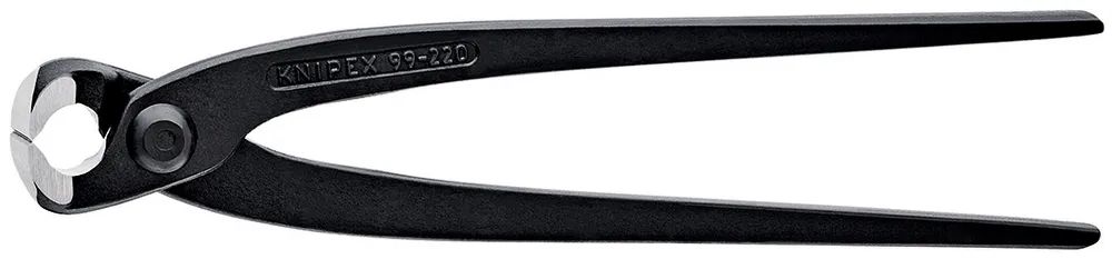 KNIPEX Monierzange (Rabitz- oder Flechterzange) schwarz atramentiert 220 mm
