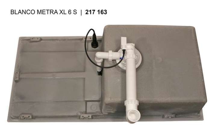 Blanco Metra XL 6 S-F Silgranit weiß